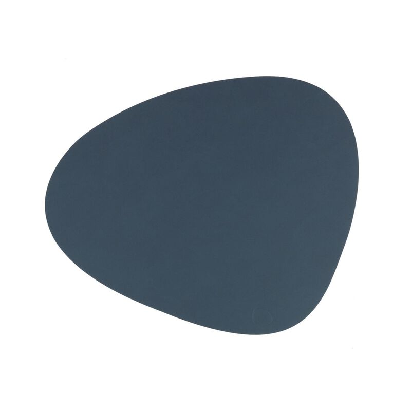 LIND DNA Tablemat Curve Nupo - Dark Blue image number 0